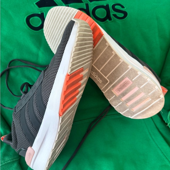WMNS) adidas Racer TR21 'Carbon Vapour Pink' H00654 size 9 1/2 (9.5) almost new! - Picture 3 of 16